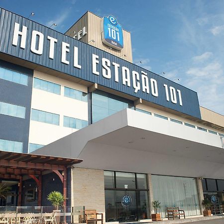 Hotel Estacao 101 - Itajai Bagian luar foto