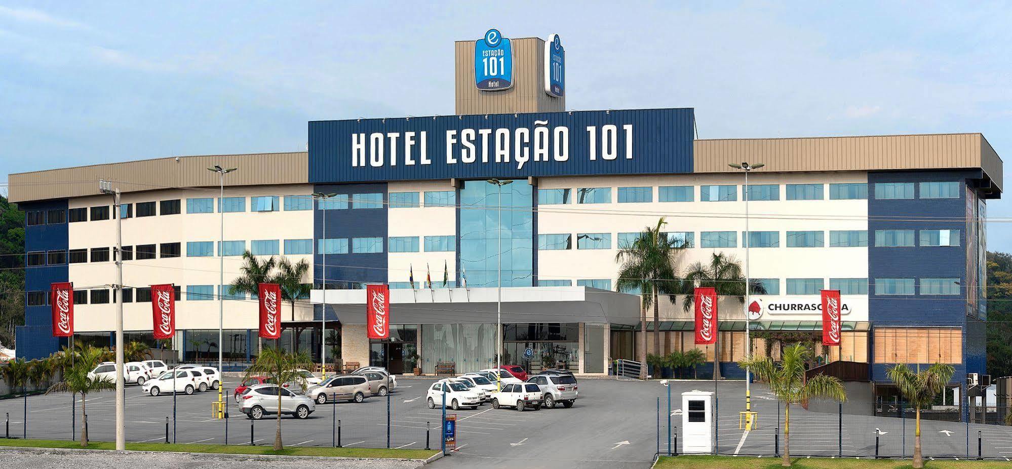 Hotel Estacao 101 - Itajai Bagian luar foto